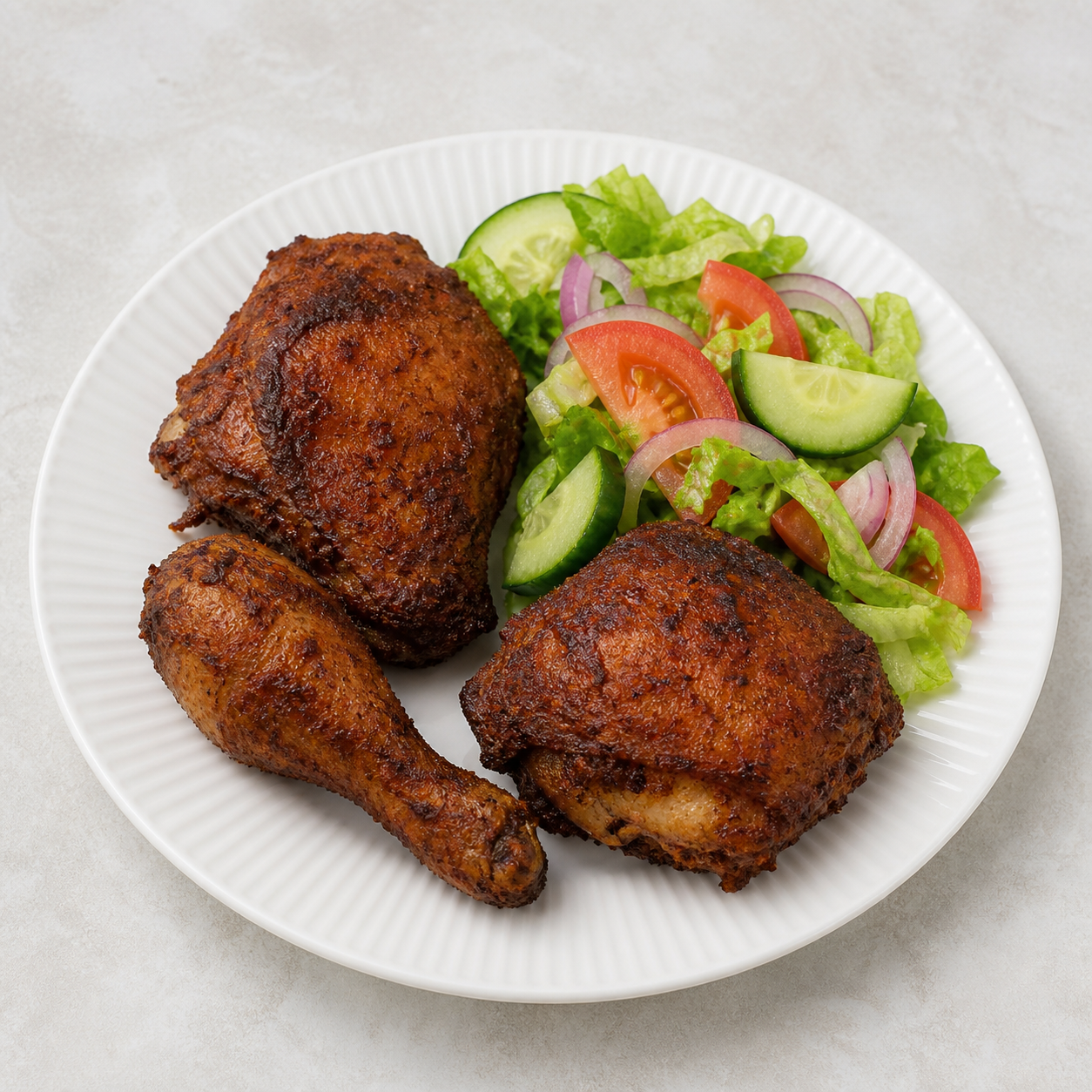3-Piece Chicken & Salad Combo