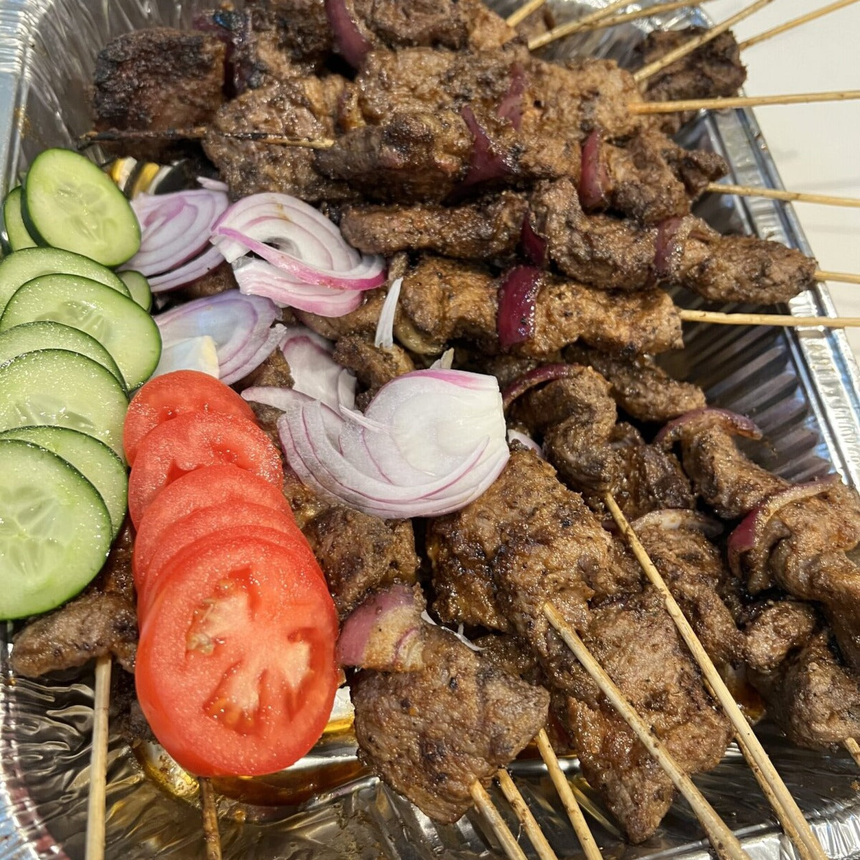 Deep Seasoned Beef Khebab