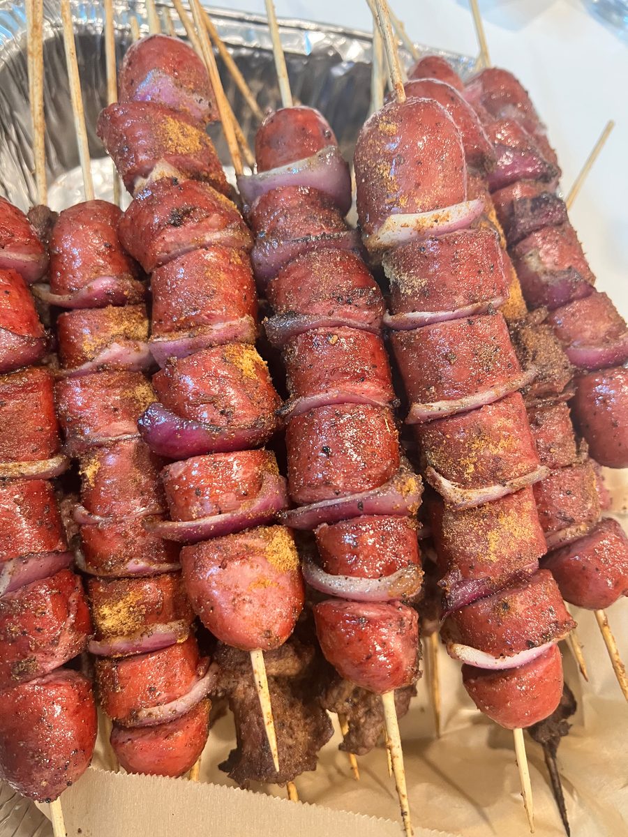 Deep Seasoned Sausage Khebab