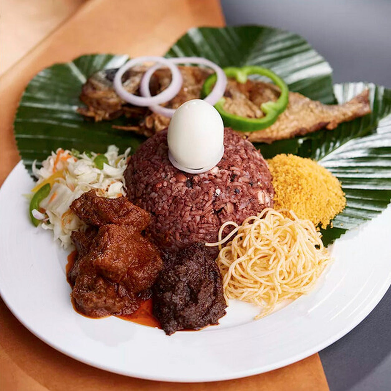 Loaded Waakye Combo