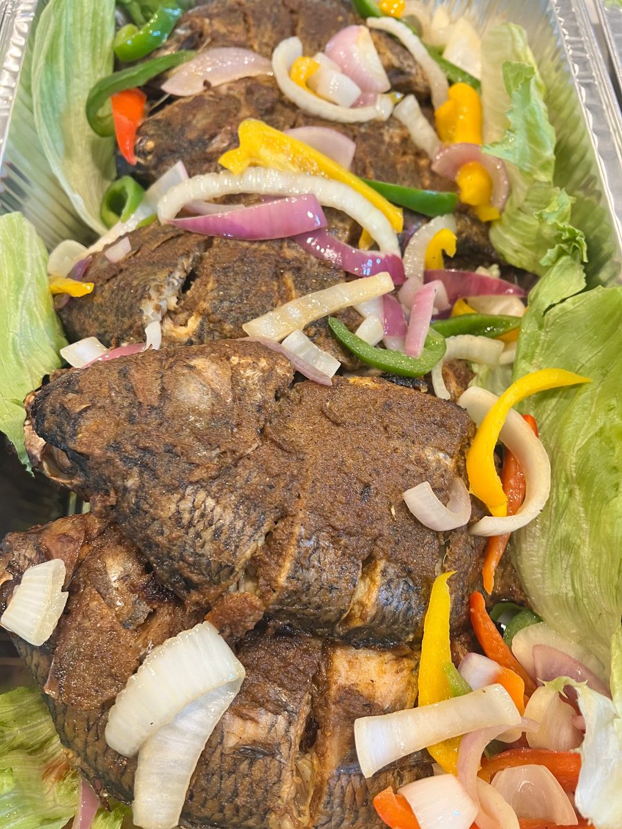 Spiced Grilled Tilapia with Veggies